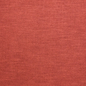 Red linen blend fabric suitable for contract and domestic use