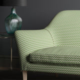 Sofa in design name Bolero colourway Peony from Tango Weaves