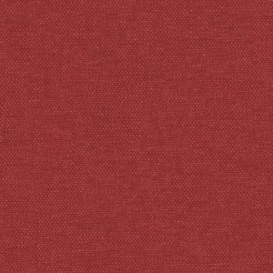 Red plain cotton fabric for contract and domestic upholstery or curtains