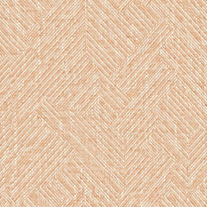 Fabric swatch of a Scandi-style semi-plain stain resistant upholstery fabric in a orange colour