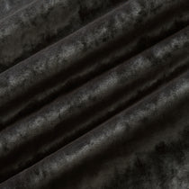 Luxury grey crushed velvet fabric with stain resistant finish for curtains and upholstery