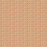 Fabric swatch of a stain resistant weave fabric with a geometric check design in red colours