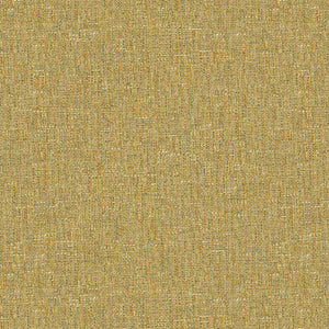 Fabric swatch of a stain resistant weave fabric with a tweed design in yellow colours