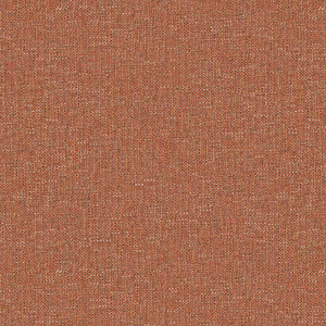 Fabric swatch of a stain resistant weave fabric with a tweed design in red colours