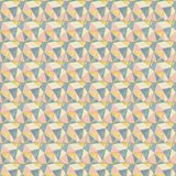 Pastel coloured velvet fabric with a modern geometric design and a stain resistant finish