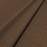 Sample of a brown woven fabric in recycled wool.