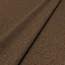 Sample of a brown woven fabric in recycled wool.
