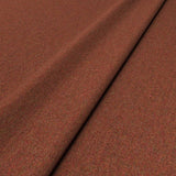 Sample of a orange woven fabric in recycled wool.