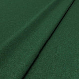 Sample of a green woven fabric in recycled wool.