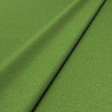 Sample of a green woven fabric in recycled wool.