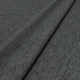 Sample of a grey woven fabric in recycled wool.