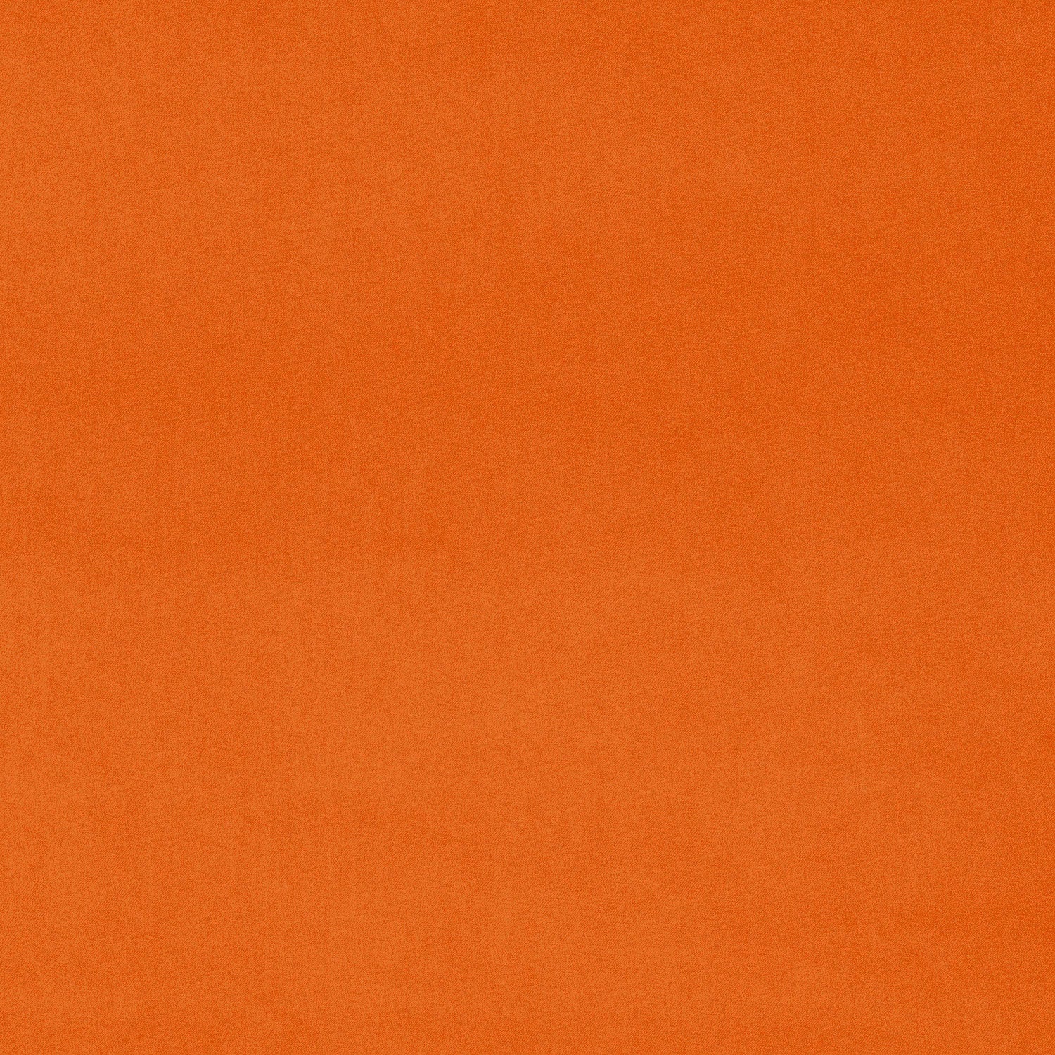 Fabric swatch of a orange plain velvet – suitable for use as a velvet upholstery fabric or velvet curtains