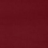 Fabric swatch of a red plain velvet – suitable for use as a velvet upholstery fabric or velvet curtains