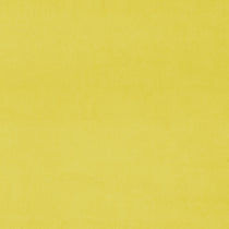 Fabric swatch of a yellow plain velvet – suitable for use as a velvet upholstery fabric or velvet curtains
