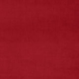 Fabric swatch of a red eco plain velvet – suitable for use as a velvet upholstery fabric or velvet curtains