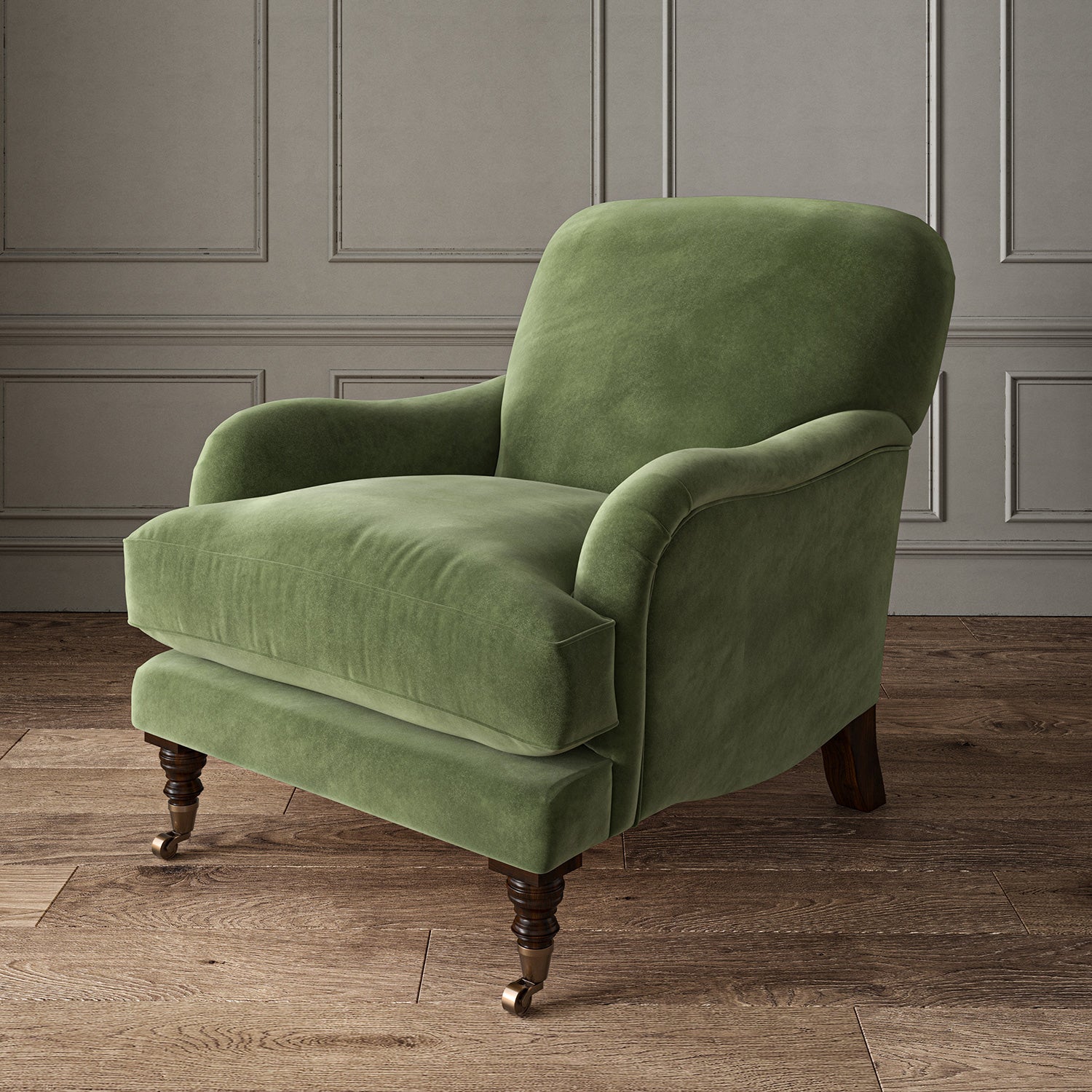 Moss store green chair
