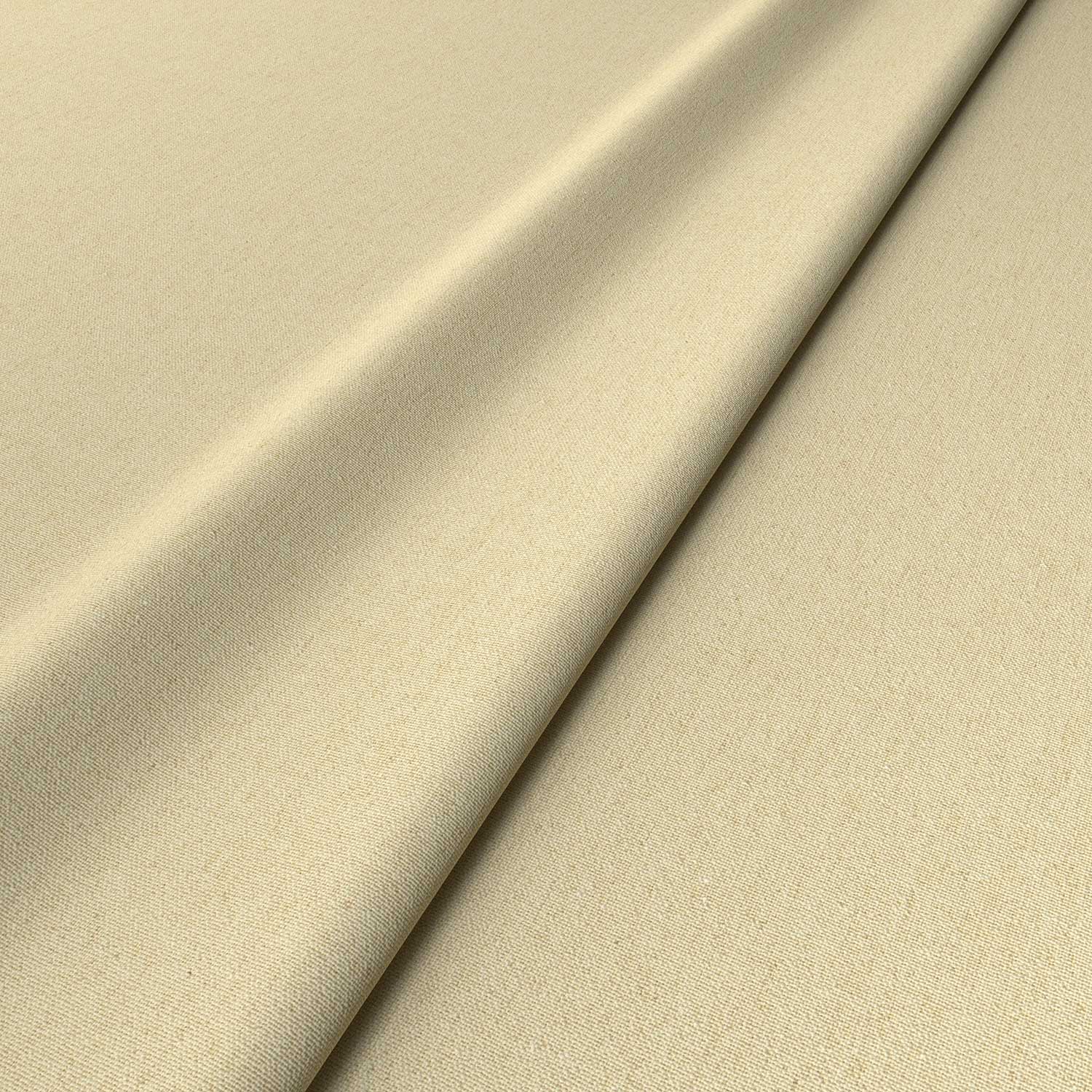 Sample of a beige woven fabric.