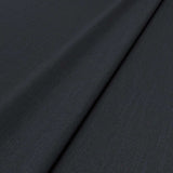 Sample of a navy woven fabric.