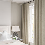 Curtain in a boucle fabric in Buttermilk