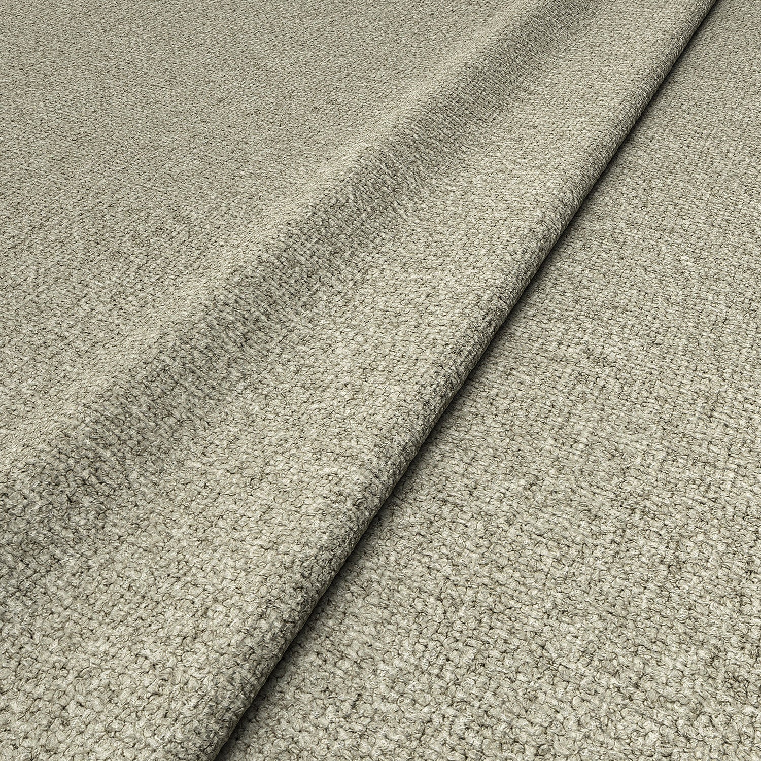 Sample of a boucle fabric in Hemp