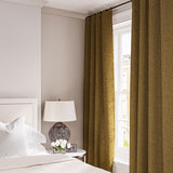 Curtain in a boucle fabric in Amber