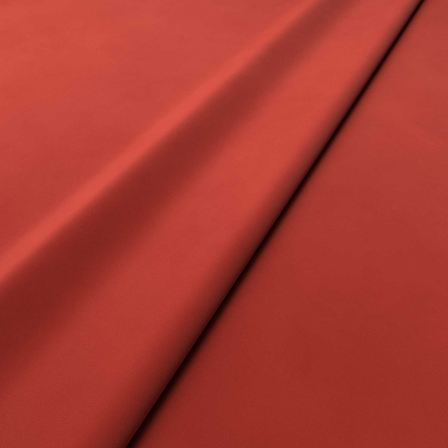 Fabric swatch of a orange velvet upholstery fabric