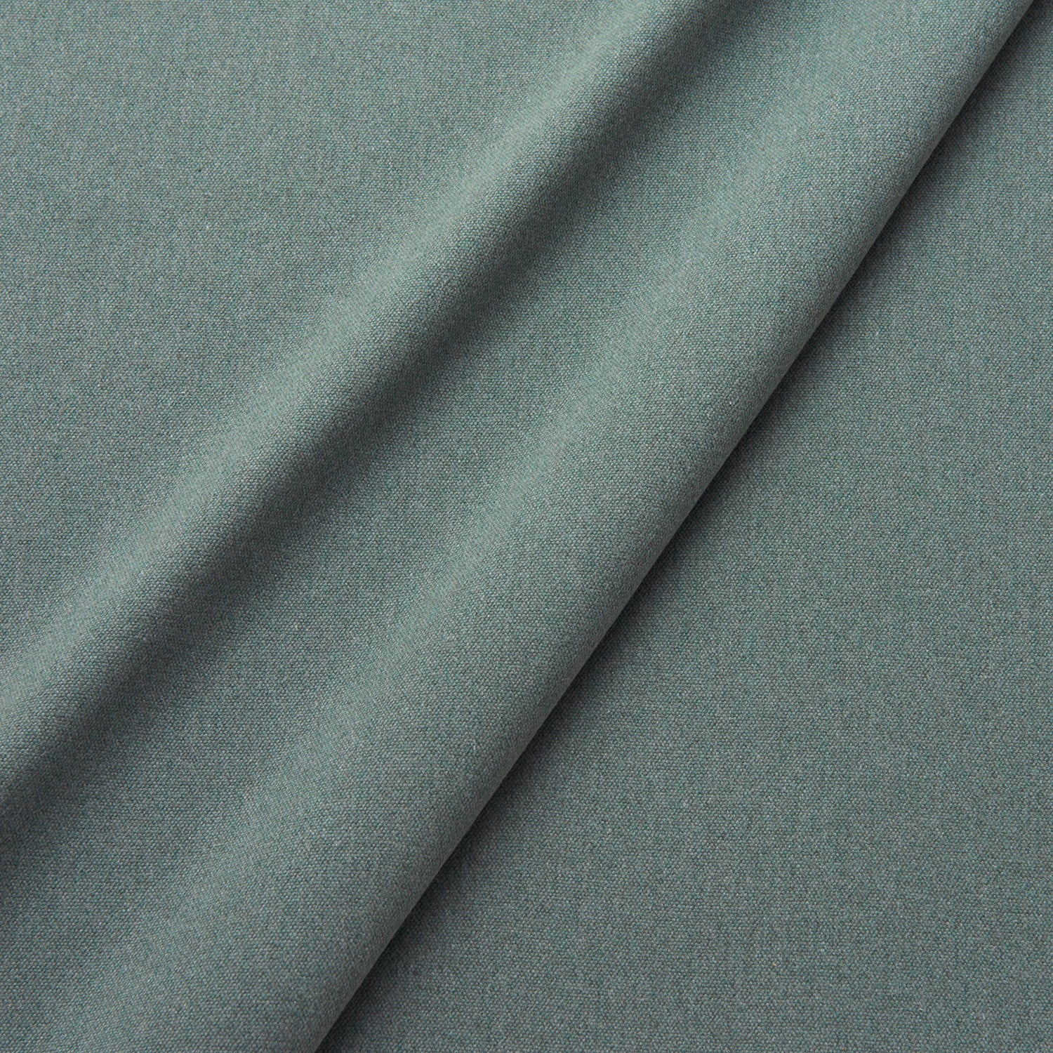 Fabric swatch of a eco-friendly plain grey fabric for curtains and upholstery