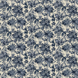 Tropical wallpaper with a classic monkey pattern.
