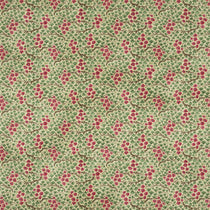 Sample of a printed velvet fabric which captures the beauty of the forest floor: leaves, brand and flowers abound in pink, green and brown