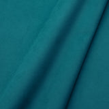 Fabric swatch of a plain stain resistant velvet upholstery fabric in a blue colour